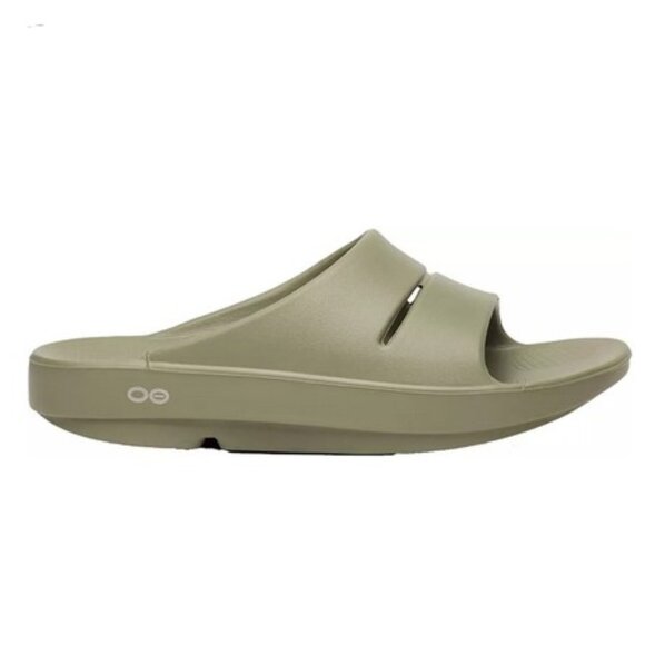 New Oofos recovery, slide sandals, Greene size Men14  Women 16 - Picture 1 of 8